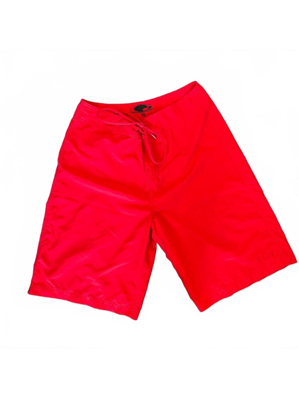 Red Oakley Board Shorts